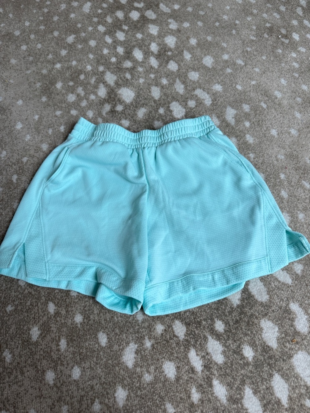 Athletic Works Light Aqua Girls' Athletic Shorts